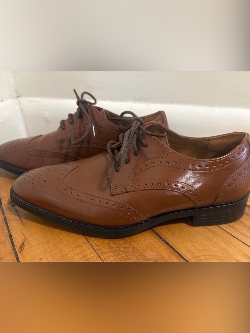 Stacey Adam’s Boys Wingtip Oxford Shoes, Size 3M